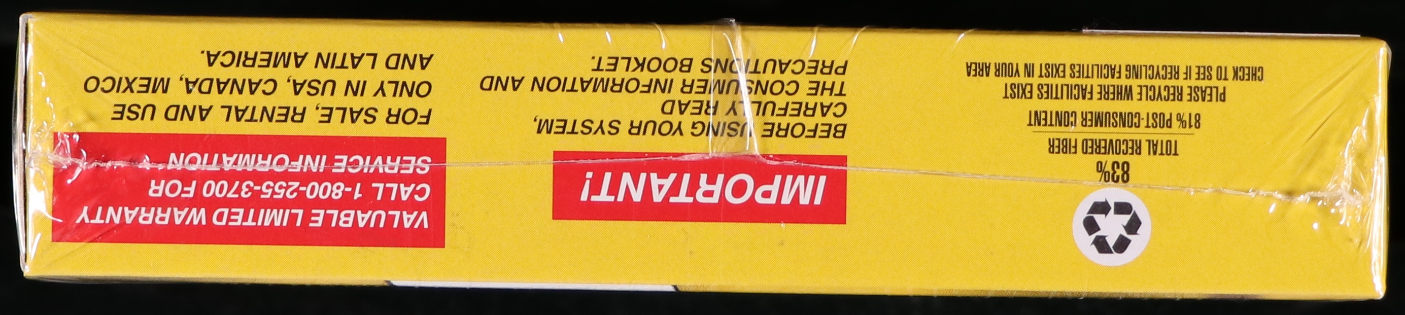 Pokemon Yellow ungraded side 2
